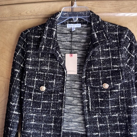 Sincerely Jules Tweed Look Cropped Jacket - Picture 2 of 7